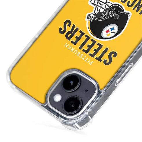 NFL Pittsburgh Steelers Helmet iPhone 15 MagSafe Case