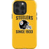 NFL Pittsburgh Steelers Helmet iPhone 14 Pro Impact Case