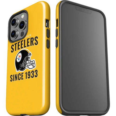 NFL Pittsburgh Steelers Helmet iPhone 15 Pro Impact Case