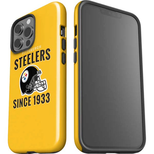 NFL Pittsburgh Steelers Helmet iPhone 15 Pro Max Impact Case