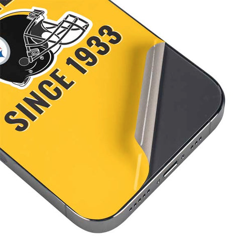 NFL Pittsburgh Steelers Helmet iPhone 14 Pro Skin