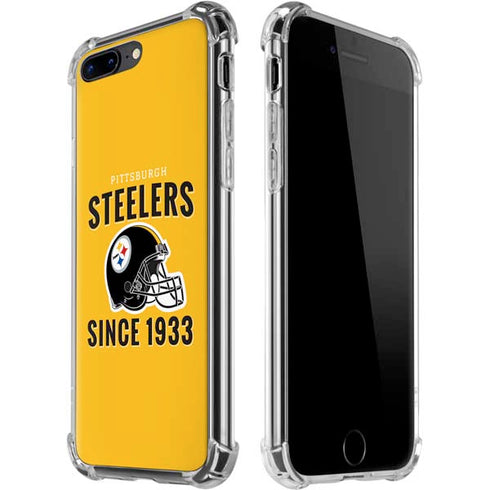 NFL Pittsburgh Steelers Helmet iPhone 7/8 Plus Clear Case