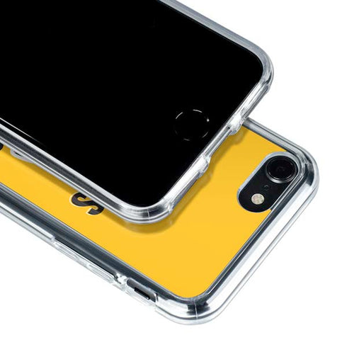 NFL Pittsburgh Steelers Helmet iPhone SE (2nd & 3rd Gen) Clear Case