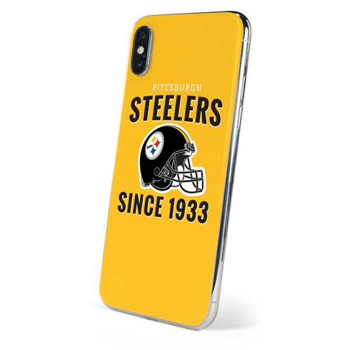 NFL Pittsburgh Steelers Helmet iPhone X Skin