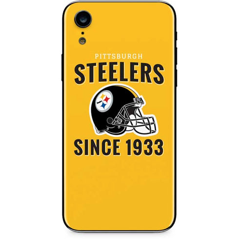NFL Pittsburgh Steelers Helmet iPhone XR Skin
