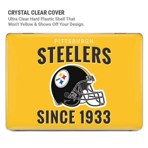 NFL Pittsburgh Steelers Helmet MacBook Pro 16in (2021-25) Case plus Skin