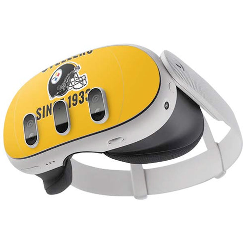 NFL Pittsburgh Steelers Helmet Meta Quest 3 Skin