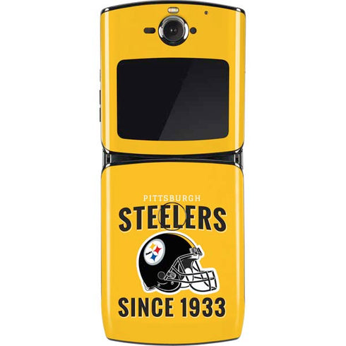 NFL Pittsburgh Steelers Helmet Motorola RAZR Skin