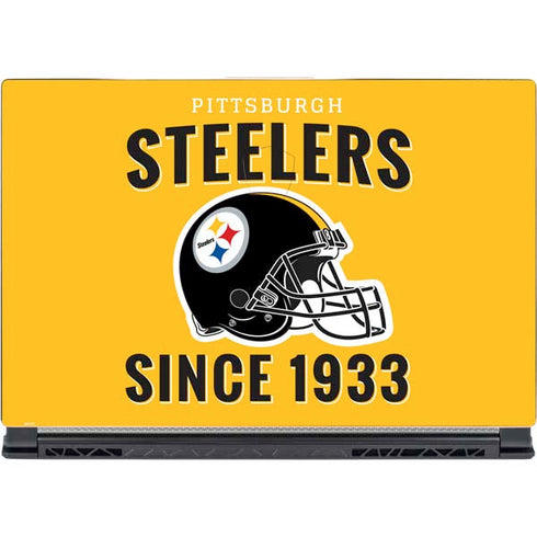 NFL Pittsburgh Steelers Helmet MSI GS65 Stealth Laptop Skin