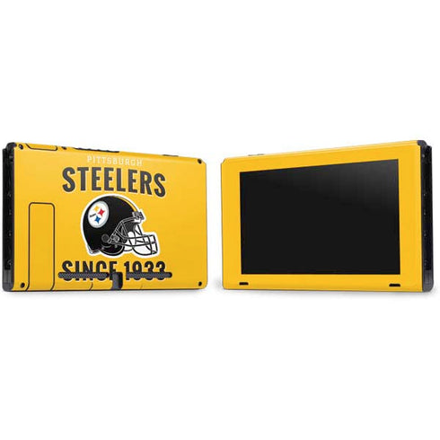 NFL Pittsburgh Steelers Helmet Nintendo Switch Bundle Skin