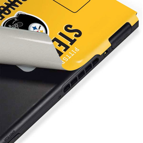 NFL Pittsburgh Steelers Helmet Nintendo Switch Bundle Skin