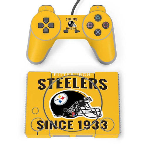 NFL Pittsburgh Steelers Helmet PlayStation Classic Bundle Skin