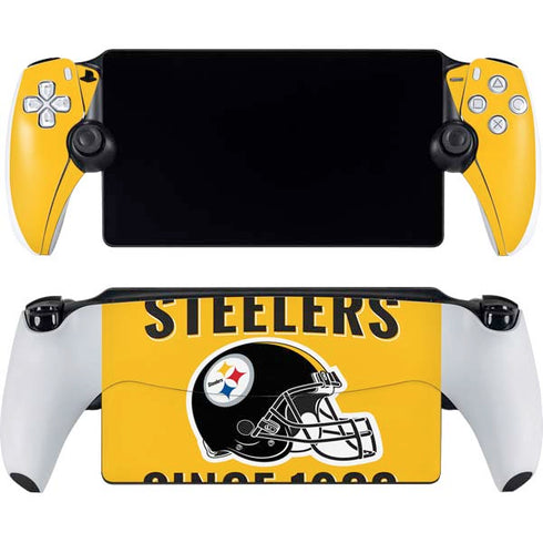 NFL Pittsburgh Steelers Helmet PlayStation Portal Remote Player Skin