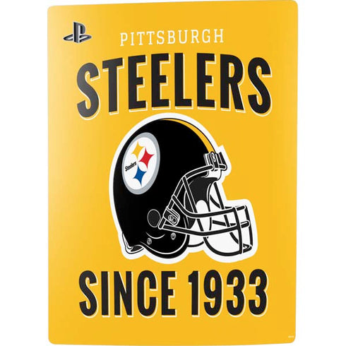 NFL Pittsburgh Steelers Helmet PS5 Console Skin