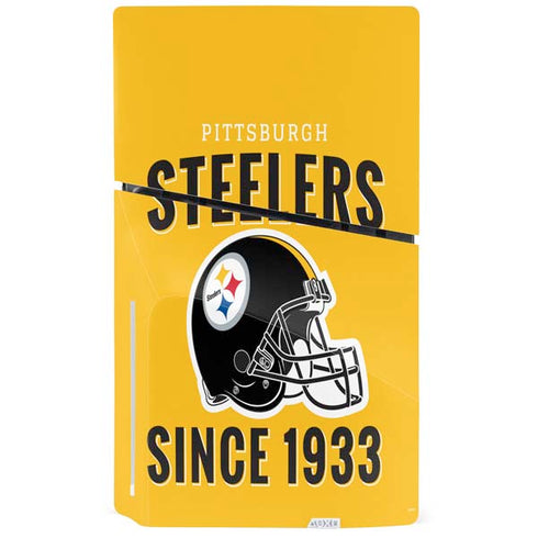 NFL Pittsburgh Steelers Helmet PS5 Slim Disk Bundle Skin