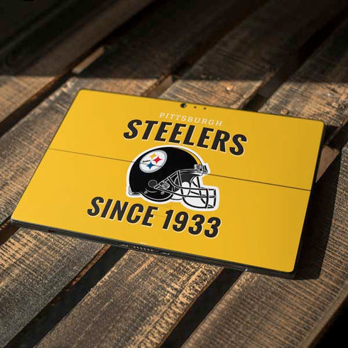 NFL Pittsburgh Steelers Helmet Surface Pro 6 Skin