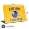 NFL Pittsburgh Steelers Helmet Universal Laptop 12in (9.8 x 6.8in) Skin