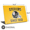 NFL Pittsburgh Steelers Helmet Universal Laptop 18in (14.6 x 10.6in) Skin