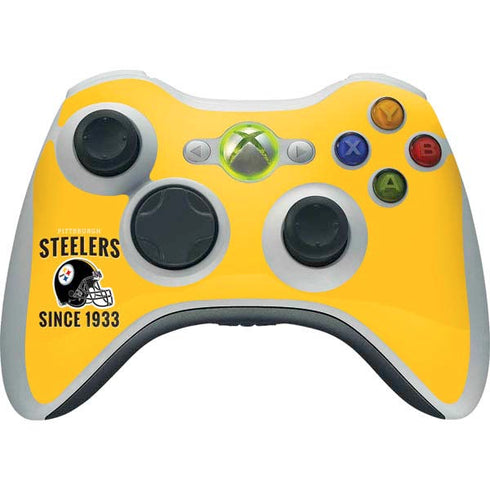 NFL Pittsburgh Steelers Helmet Xbox 360 Wireless Controller Skin