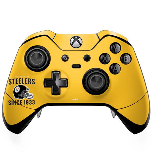 NFL Pittsburgh Steelers Helmet Xbox One Elite Controller Skin