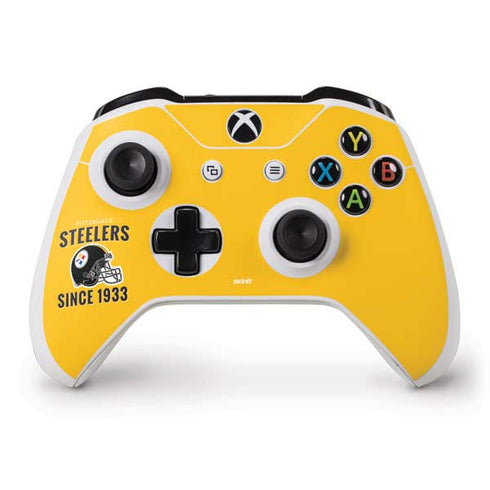 NFL Pittsburgh Steelers Helmet Xbox One S Controller Skin