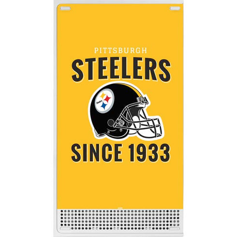 NFL Pittsburgh Steelers Helmet Xbox Series S Console Skin