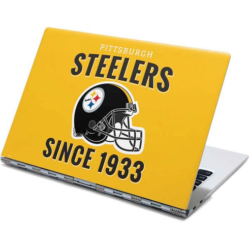 NFL Pittsburgh Steelers Helmet Yoga 910 2-in-1 14in Touch-Screen Skin