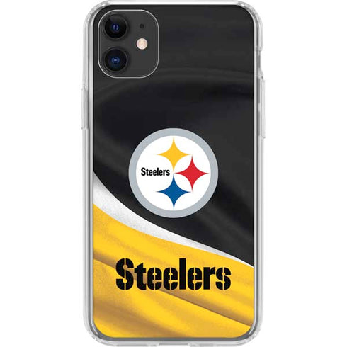 NFL Pittsburgh Steelers iPhone 11 Clear Case