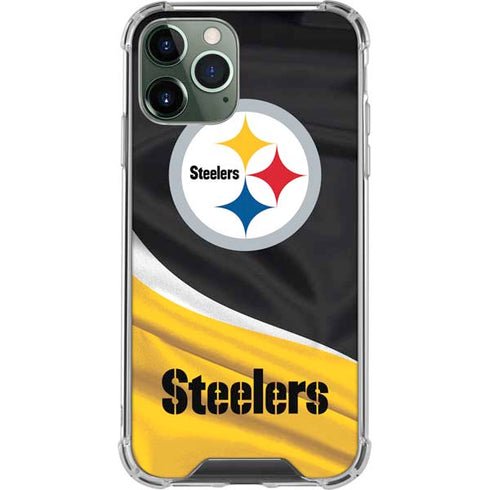 NFL Pittsburgh Steelers iPhone 11 Pro Max Clear Case