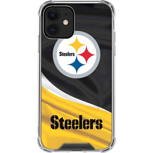 NFL Pittsburgh Steelers iPhone 12 Clear Case