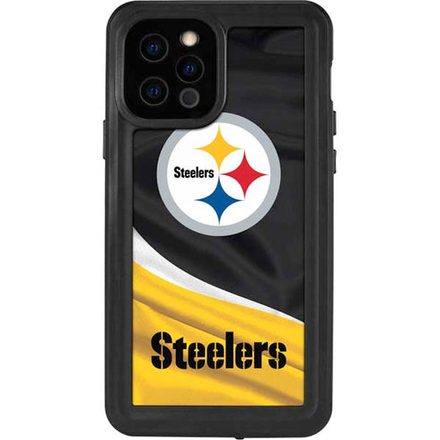 NFL Pittsburgh Steelers iPhone 12 Pro Waterproof Case