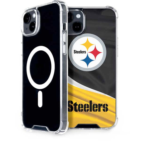 NFL Pittsburgh Steelers iPhone 15 MagSafe Case