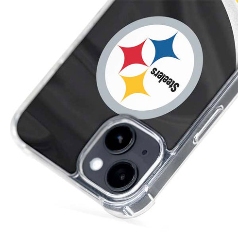 NFL Pittsburgh Steelers iPhone 15 Plus MagSafe Case