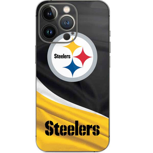 NFL Pittsburgh Steelers iPhone 14 Pro Skin