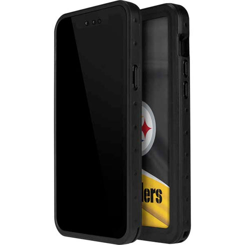 NFL Pittsburgh Steelers iPhone 15 Plus Waterproof Case