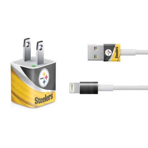 NFL Pittsburgh Steelers iPhone Charger (5W USB) Skin
