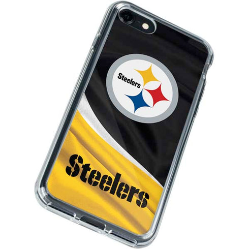 NFL Pittsburgh Steelers iPhone SE (2nd & 3rd Gen) Clear Case