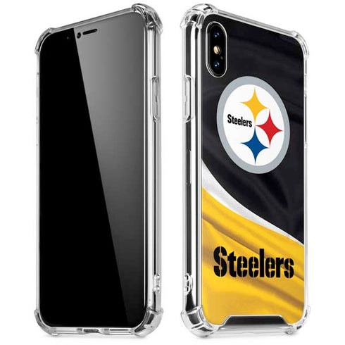 NFL Pittsburgh Steelers iPhone X/XS Clear Case