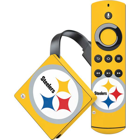 NFL Pittsburgh Steelers Large Logo Amazon Fire TV Skin
