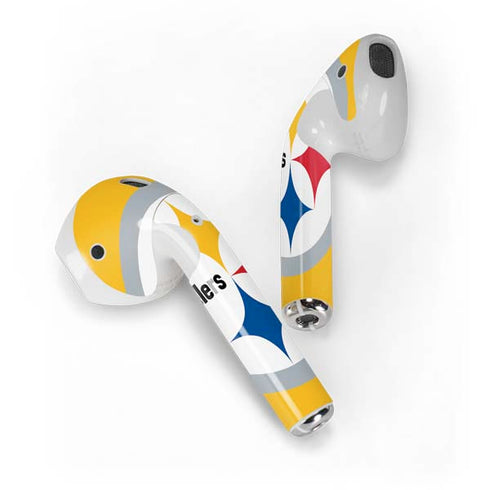 NFL Pittsburgh Steelers Large Logo Apple AirPods Skin