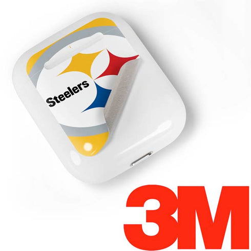 NFL Pittsburgh Steelers Large Logo Apple AirPods Skin
