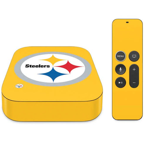 NFL Pittsburgh Steelers Large Logo Apple TV Skin