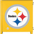NFL Pittsburgh Steelers Large Logo Corsair 4000D Tempered Glass Mid-Tower ATX Case Skin