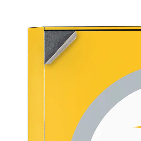 NFL Pittsburgh Steelers Large Logo Corsair 4000D Tempered Glass Mid-Tower ATX Case Skin