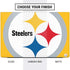 NFL Pittsburgh Steelers Large Logo Dell Vostro Skin