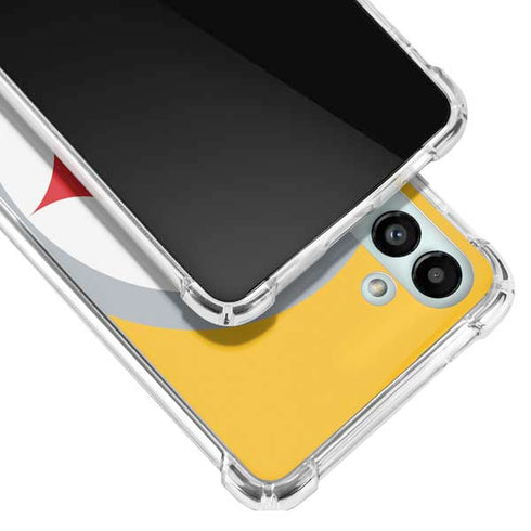 NFL Pittsburgh Steelers Large Logo Galaxy A13 5G Clear Case