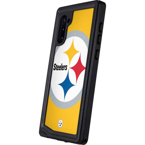 NFL Pittsburgh Steelers Large Logo Galaxy Note 10 Waterproof Case