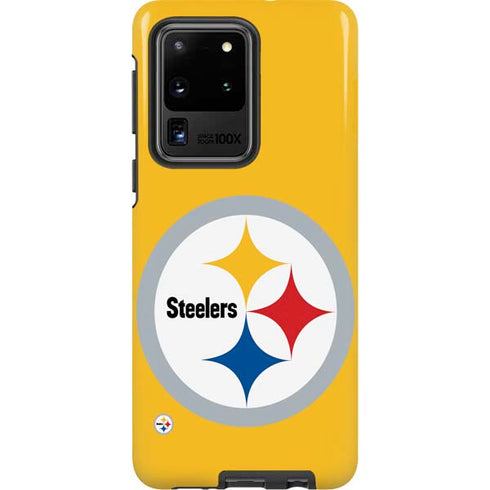 NFL Pittsburgh Steelers Large Logo Galaxy S20 Ultra 5G Pro Case