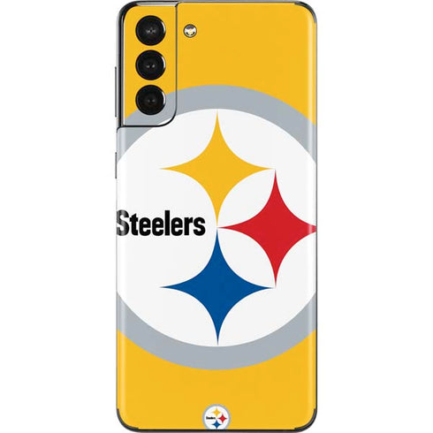 NFL Pittsburgh Steelers Large Logo Galaxy S21 Plus 5G Skin