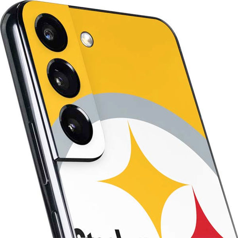 NFL Pittsburgh Steelers Large Logo Galaxy S22 Skin